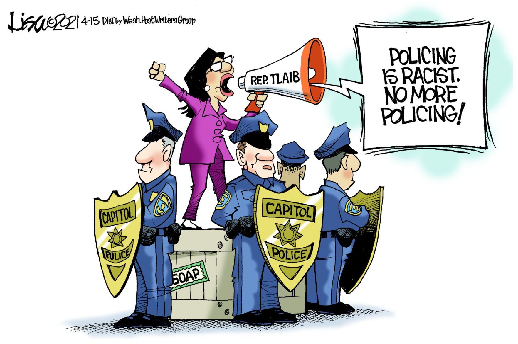 Lisa Benson cartoon
